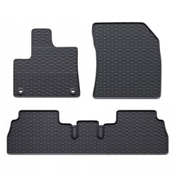 Tappetini per auto Geyer& Hosaja per Opel Combo  E dal 2018 in poi su misura in gomma | Materiale resiste | Superficie antiscivolo | Impermeabile